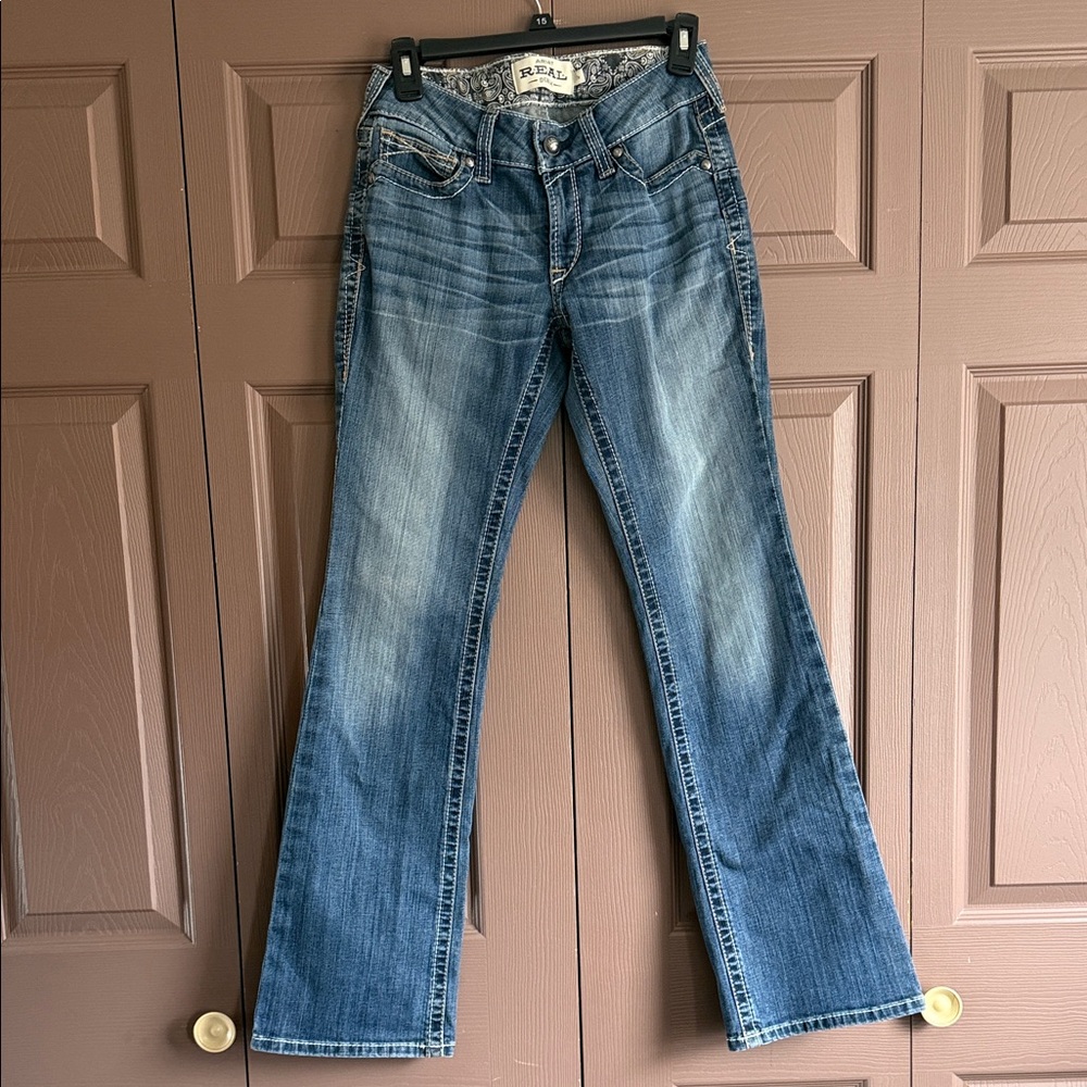 Ariat Women's Boot Cut Jeans - Classic Blue